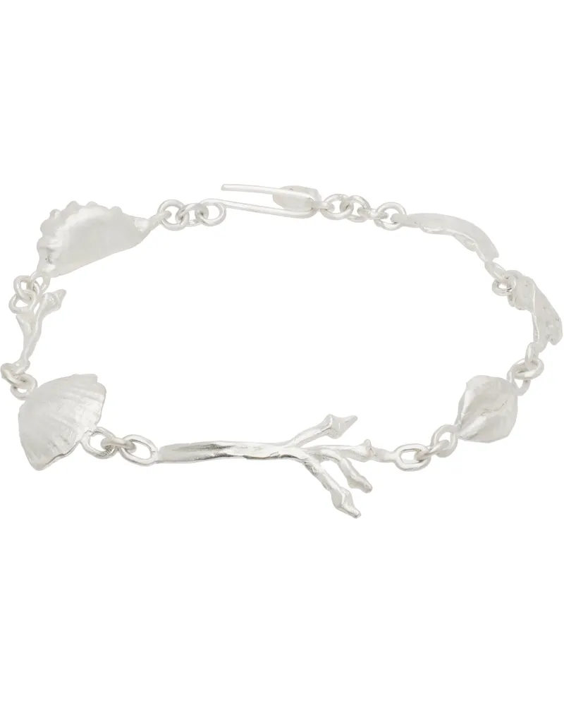 Our Legacy Silver Beach Scrapper Anklet Silver