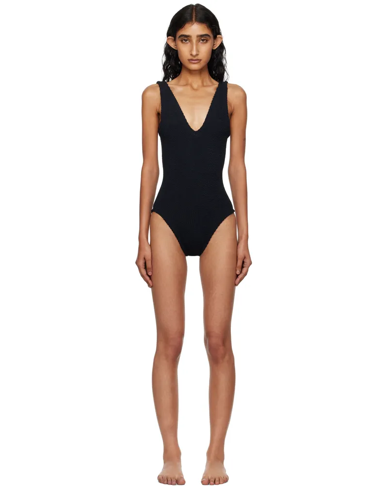Hunza G Black Sadie Swimsuit Black