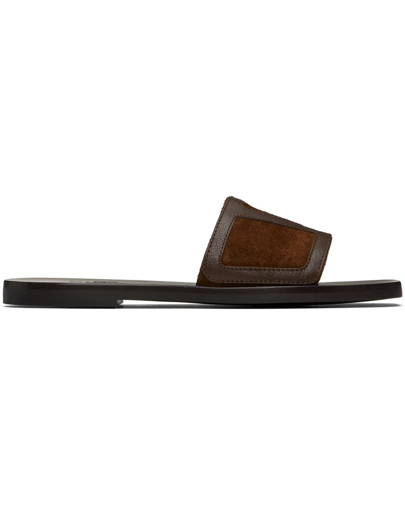 Valentino Garavani Brown Viva Superstar Sandals Zwx