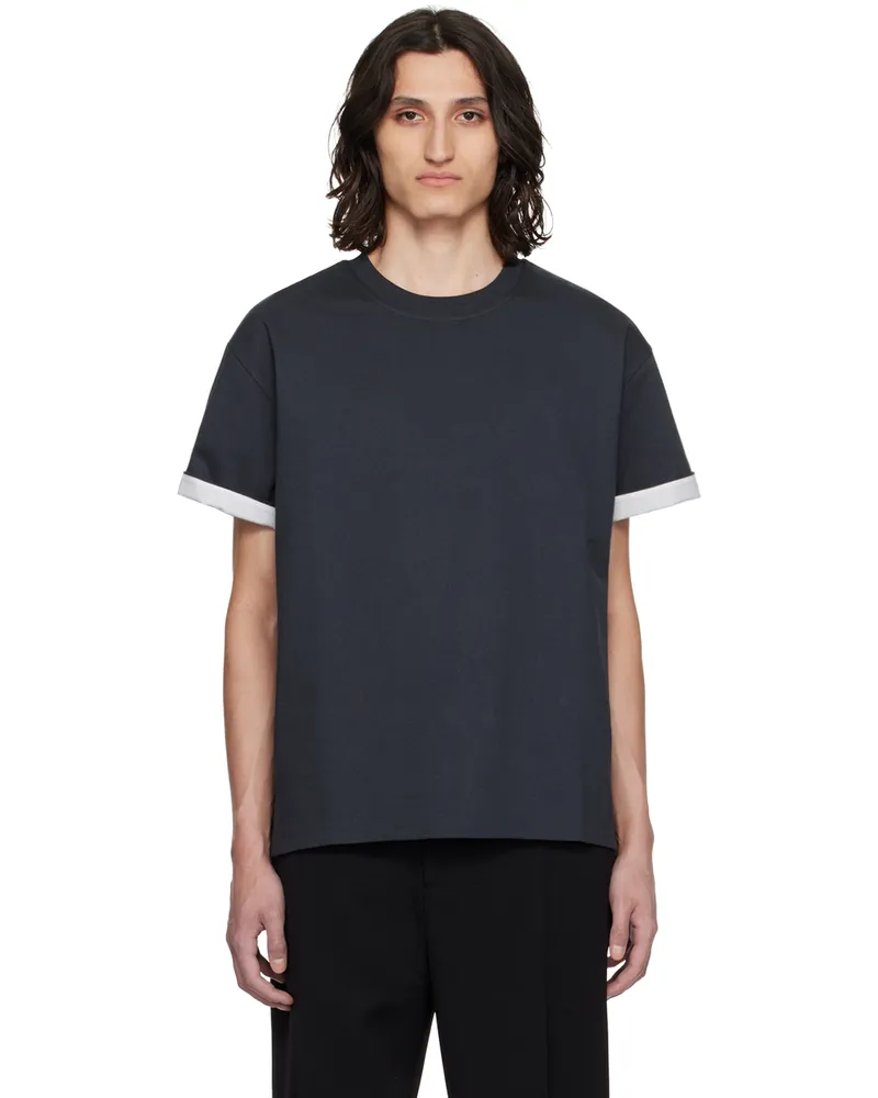 Bottega Veneta Gray Double Layer T-Shirt 1312