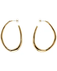 Isabel Marant Gold Pleasant Earrings 12do