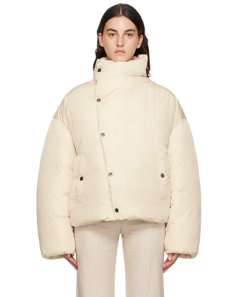 Jacquemus Off-White Le Chouchou 'La Doudoune Cocon' Puffer Jacket 110