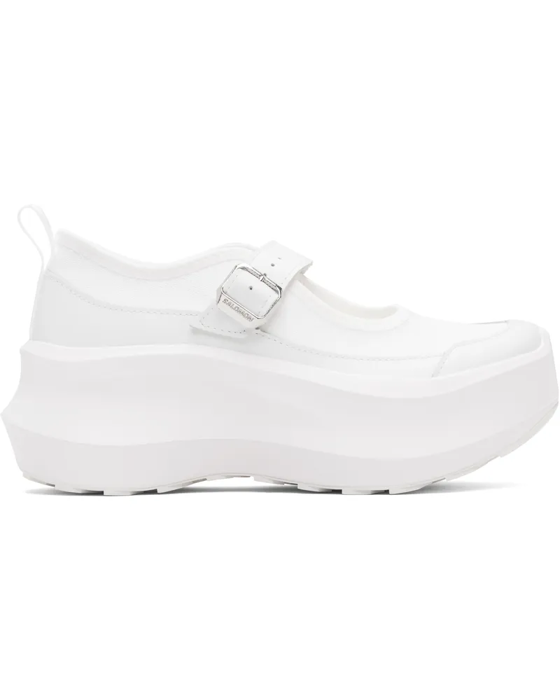 Comme des Garçons White Salomon Edition RX Marie Jeanne Platform Sneakers White