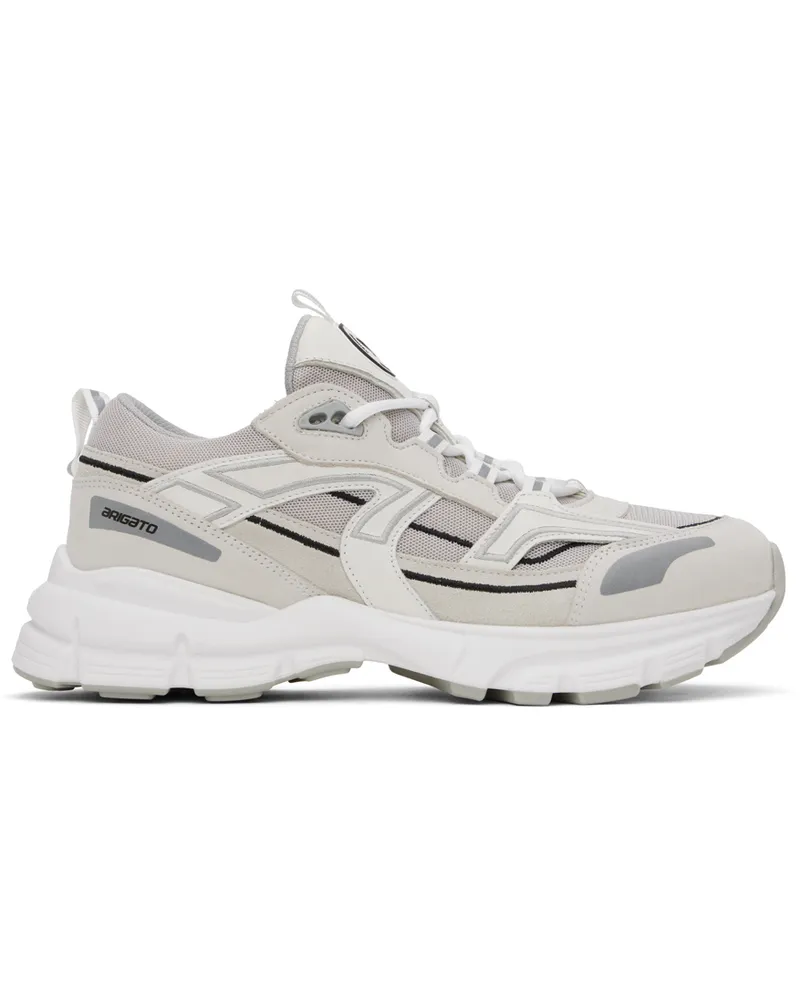 Axel Arigato White & Gray Marathon R-Trail Sneakers White