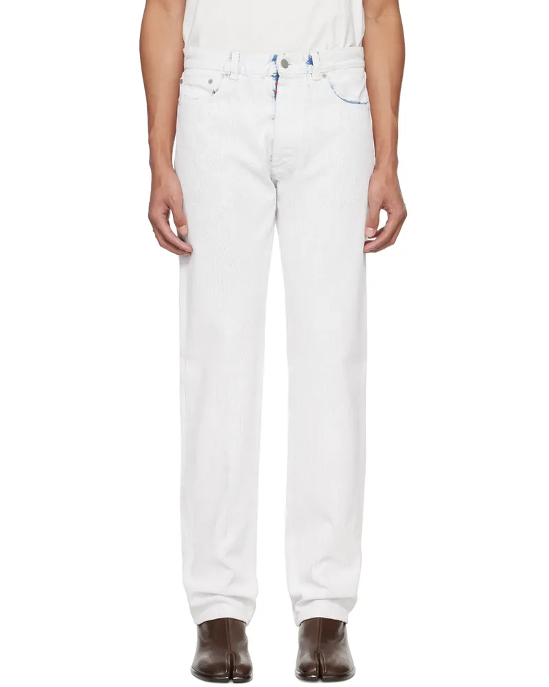Maison Margiela White 5-Pocket Jeans 967