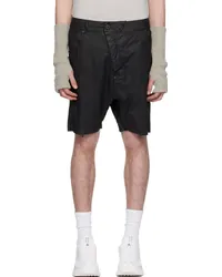 Boris Bidjan Saberi Black P29 Denim Shorts Black