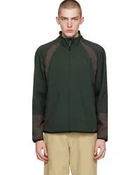 RANRA Green & Brown Sydri Jacket Chocolate