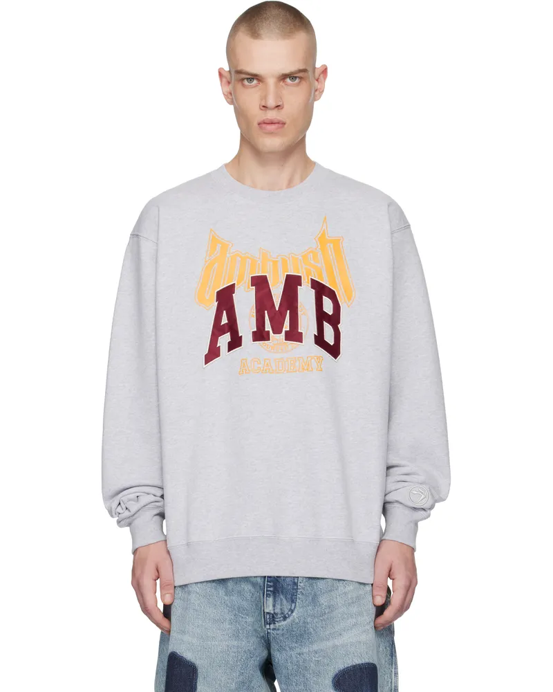 AMBUSH Gray Graphic Sweatshirt Grey