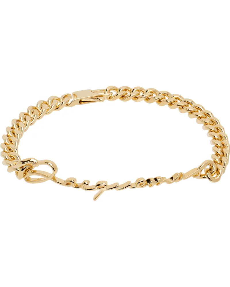 Jacquemus Gold 'La Gourmette Jacquemus' Bracelet 280
