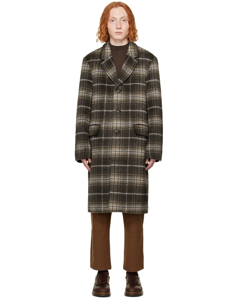 Saturdays NYC Brown Morgan Coat Ganache