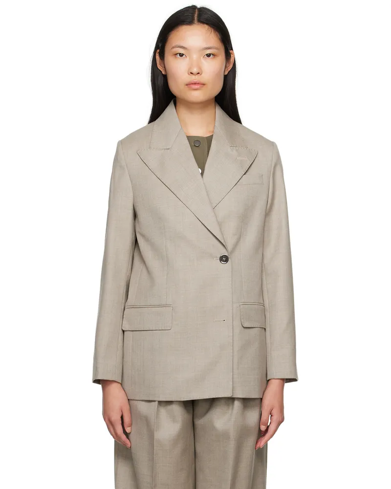 Mark Kenly Domino Tan Studio Gray Julani Blazer Eucalyptus