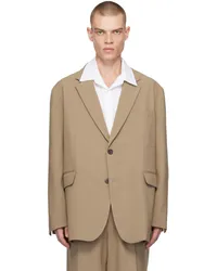 FRANKIE Shop Beige Beo Blazer Latte