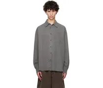 Gray Wide Fit Shirt