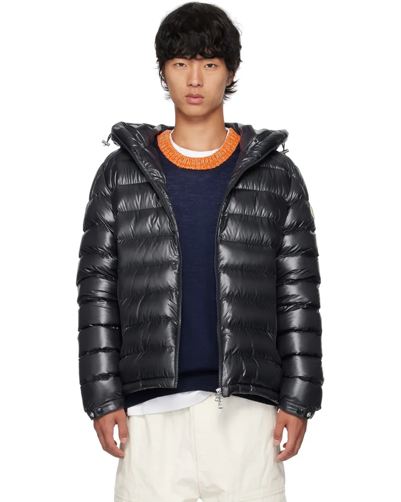Moncler Navy Besines Down Jacket 779