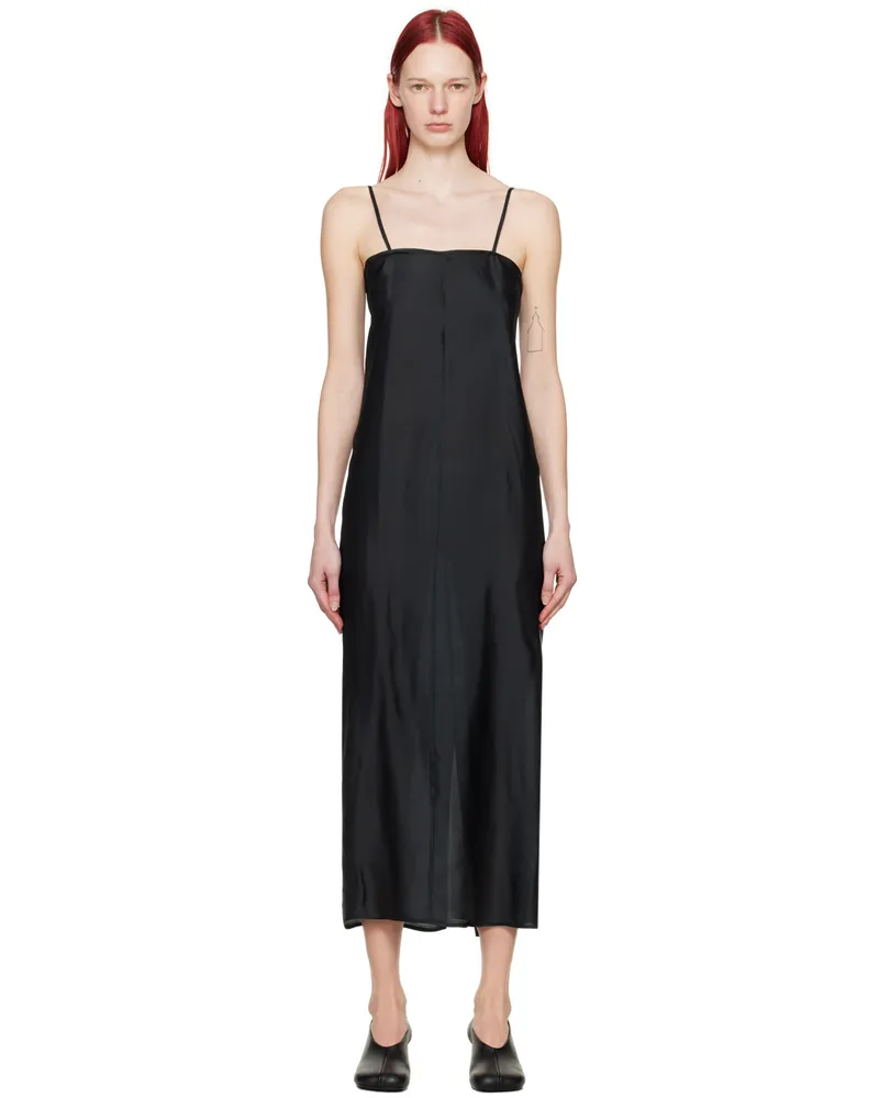 Gabriela Coll Garments Black No.269 Maxi Dress 02