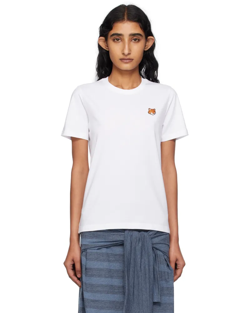 Kitsuné White Fox Head T-shirt P100