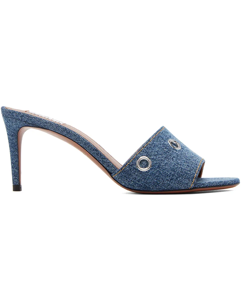 Alaïa Blue Oeillets Heeled Sandasls 507