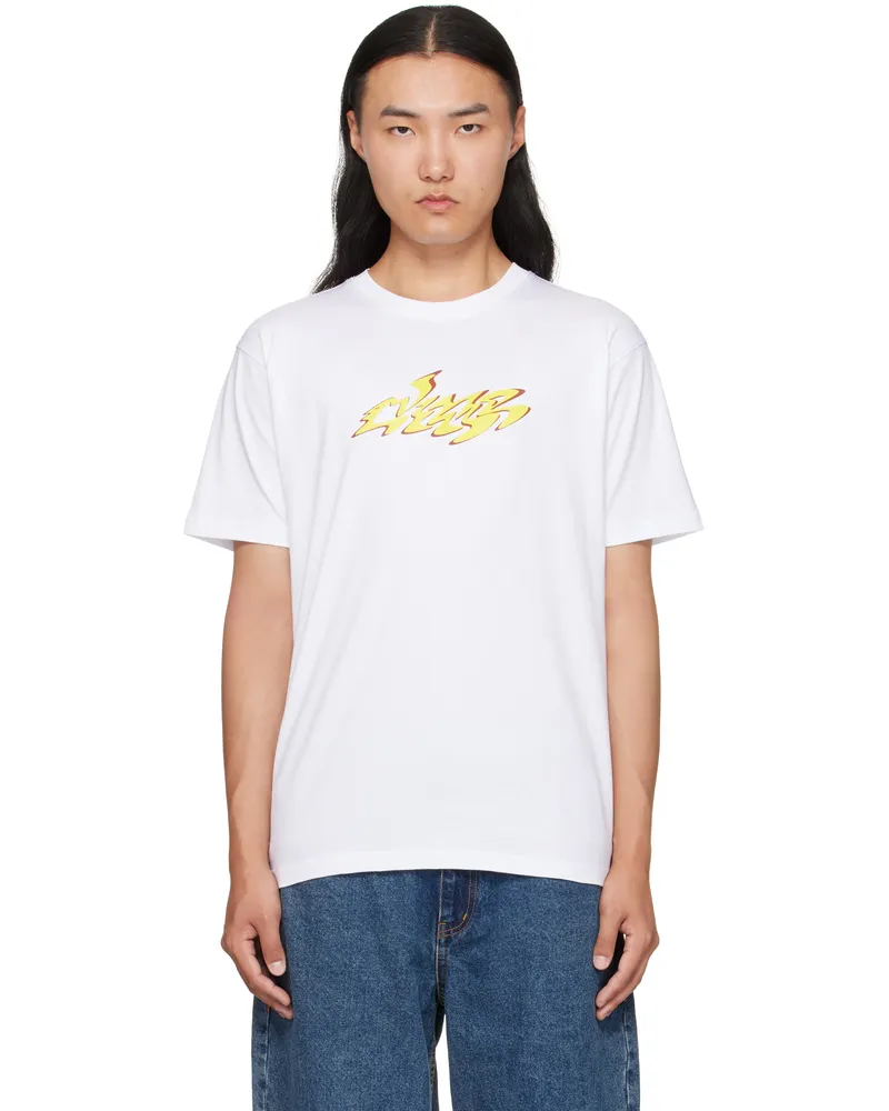 Dime White Disco T-shirt White