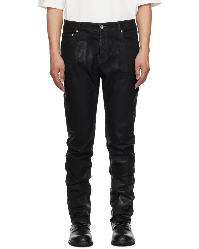 DRKSHDW by Rick Owens Black Hollywood Detroit Cut Jeans 09