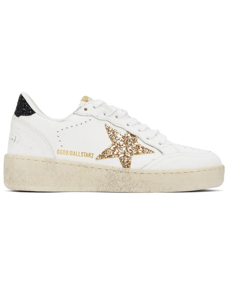 Golden Goose White Ball Star Sneakers 10471
