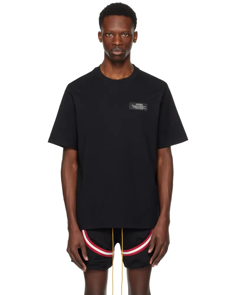 Amiri Black 'AMIRI Spirit' T-shirt Black