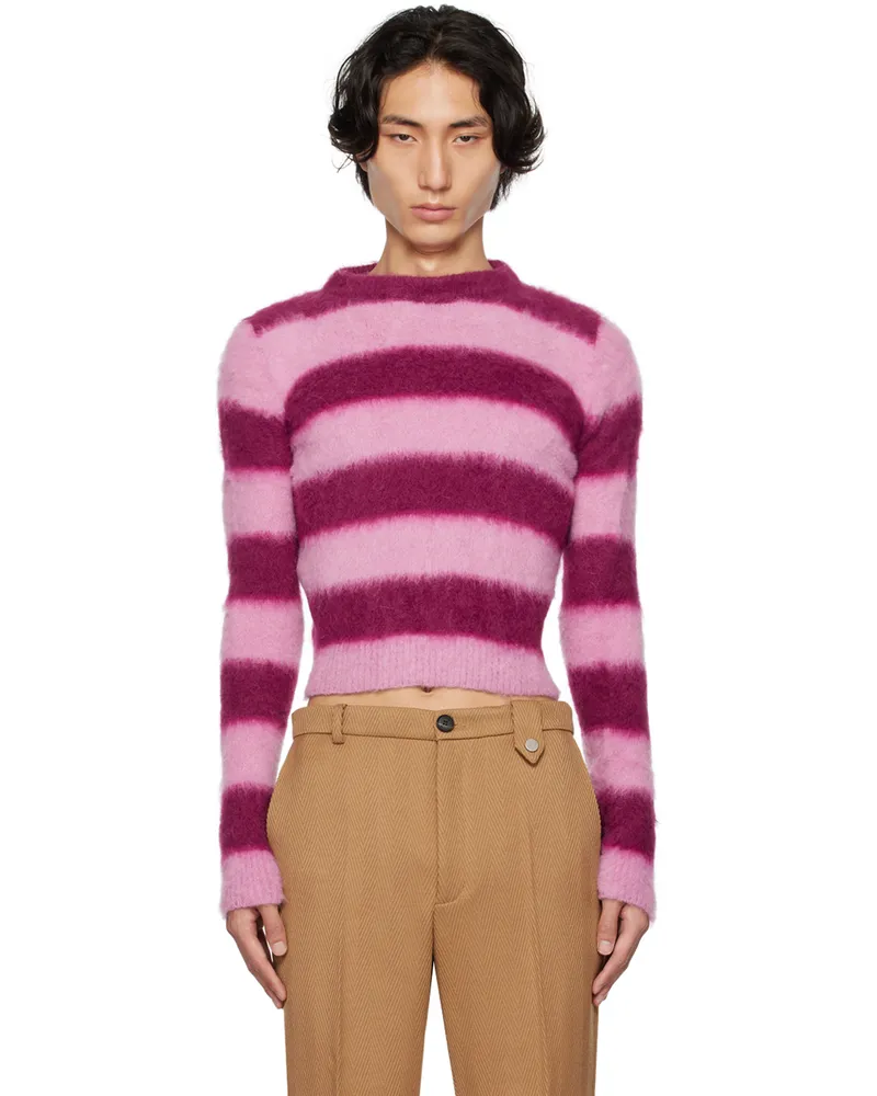 Egonlab Pink & Burgundy Freddy Sweater Pink