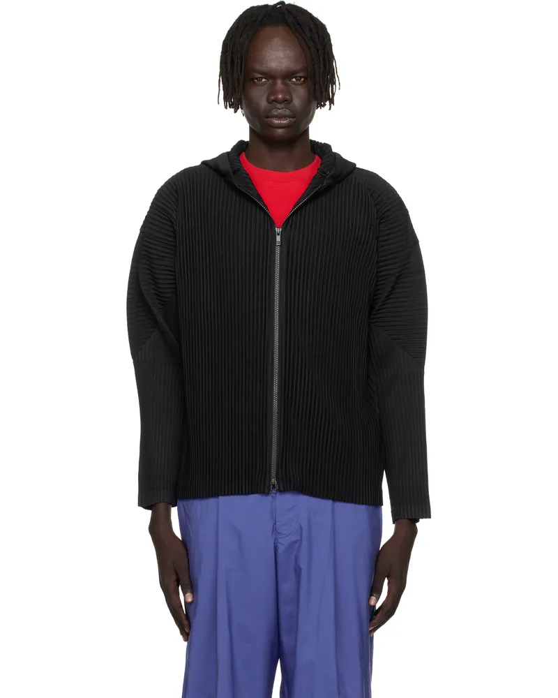 Issey Miyake Black Monthly Color June Hoodie 15-black
