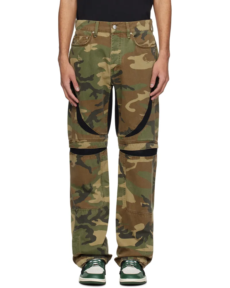 Amiri Green MX-3 Trousers Green