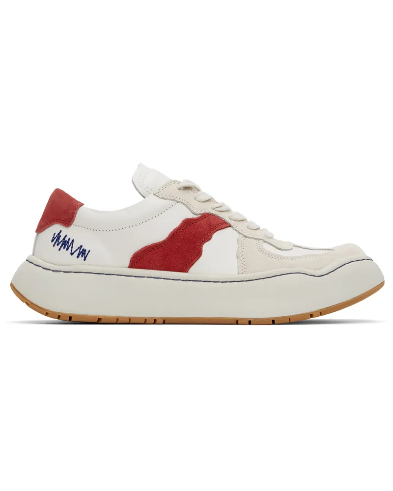 Adererror Off-White Log BAUS Sneakers Ivory