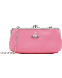 Vivienne Westwood Pink DB Frame Chain Bag Gpink