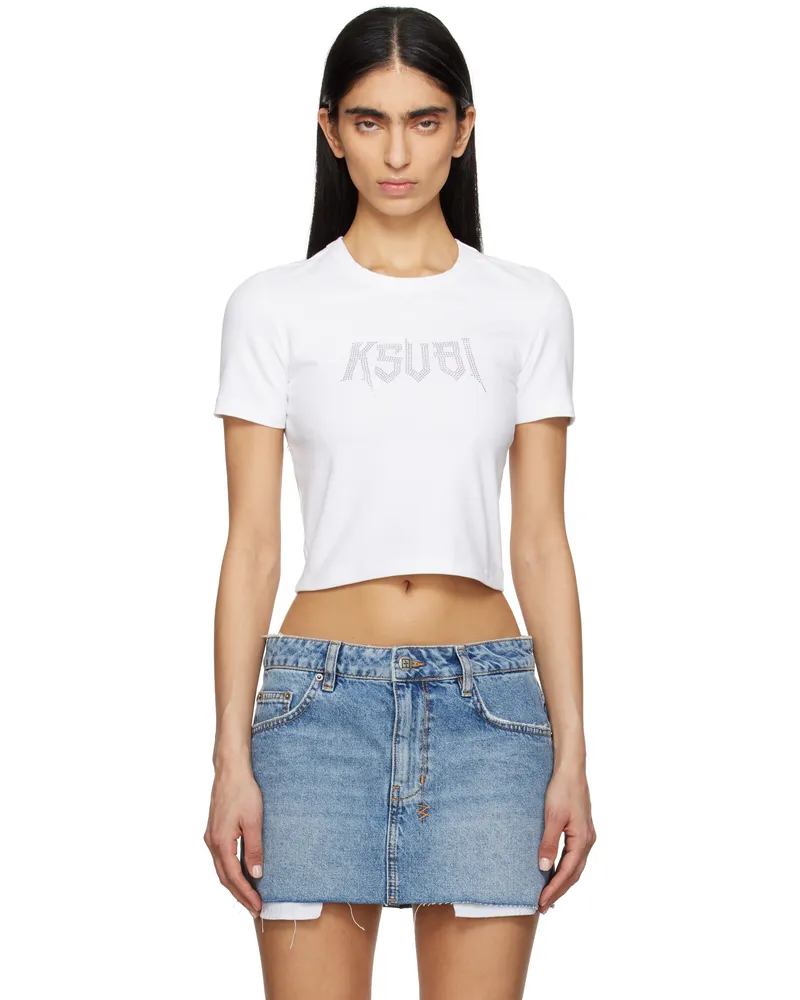 ksubi White Kingdom Baby Short Sleeve T-shirt White