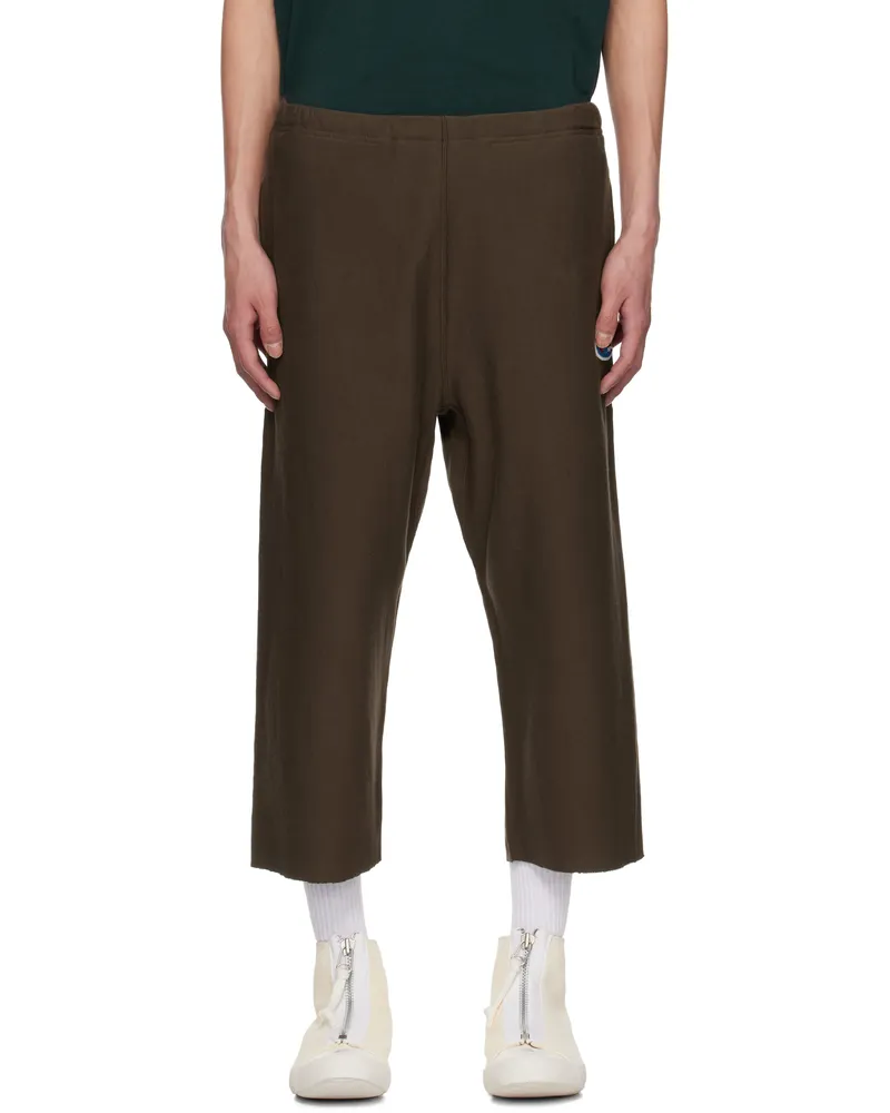 Undercover Brown Champion Edition UC1E4512 Sweatpants Brown