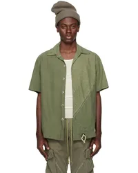 Greg Lauren Khaki Tent Shirt Army