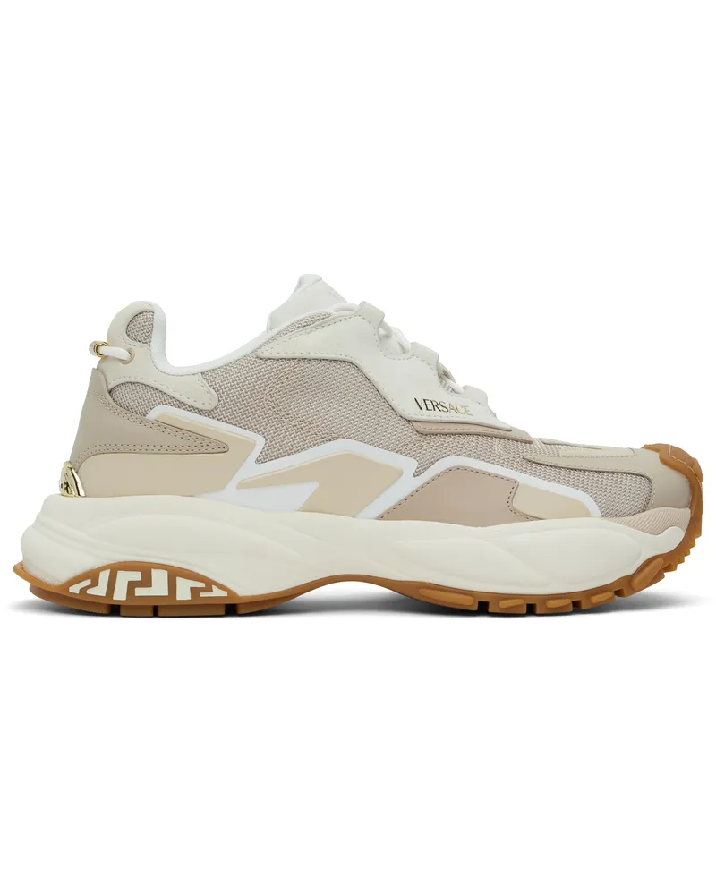 Versace Beige 'Versace' Mercury M_VS_04 Sneakers 2kk4v-mastic+chiffon