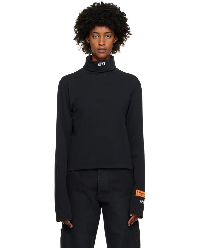 Heron Preston Black 'HPNY' Turtleneck Black