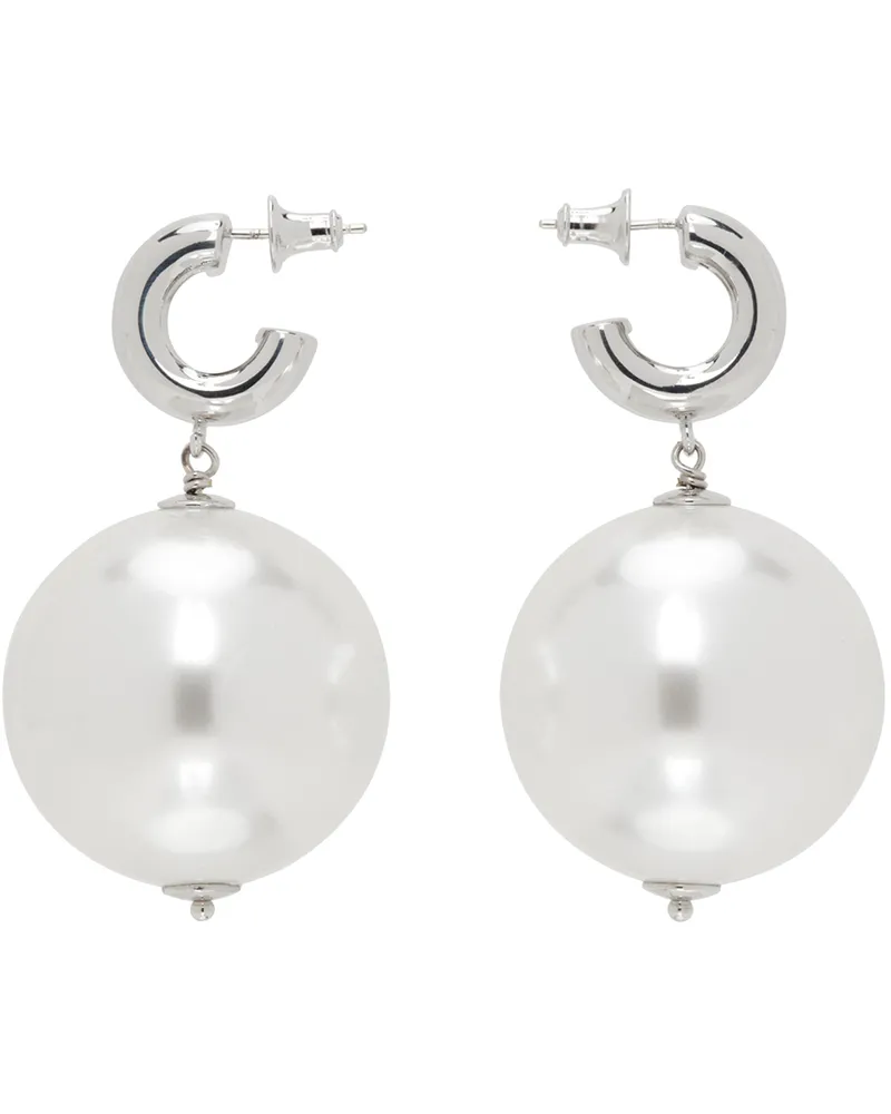 Numbering Silver #9131 Earrings Silver