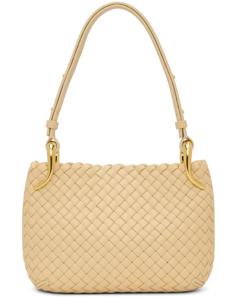 Bottega Veneta Beige Small Clicker Bag Porridge