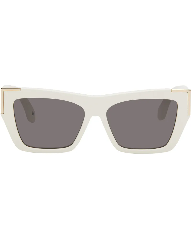 Palm Angels White Hollywood Sunglasses White