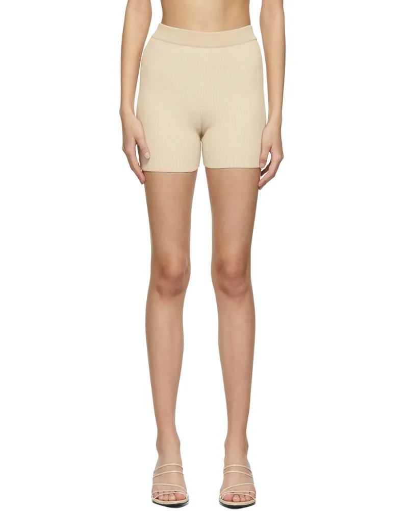 Jacquemus Beige 'Le Short Arancia' Shorts 150
