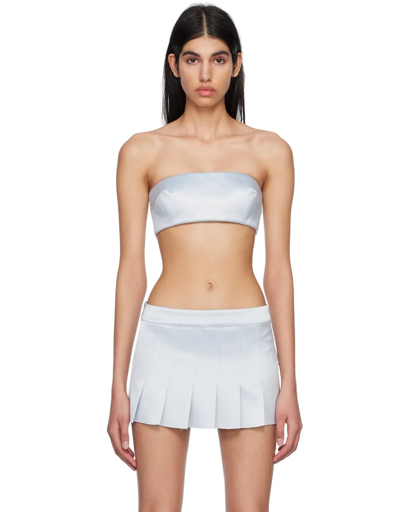 16ARLINGTON Blue Tube Tank Top Ice