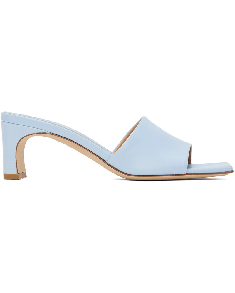 aeyde Blue Jeanie Heeled Sandals Powderblue