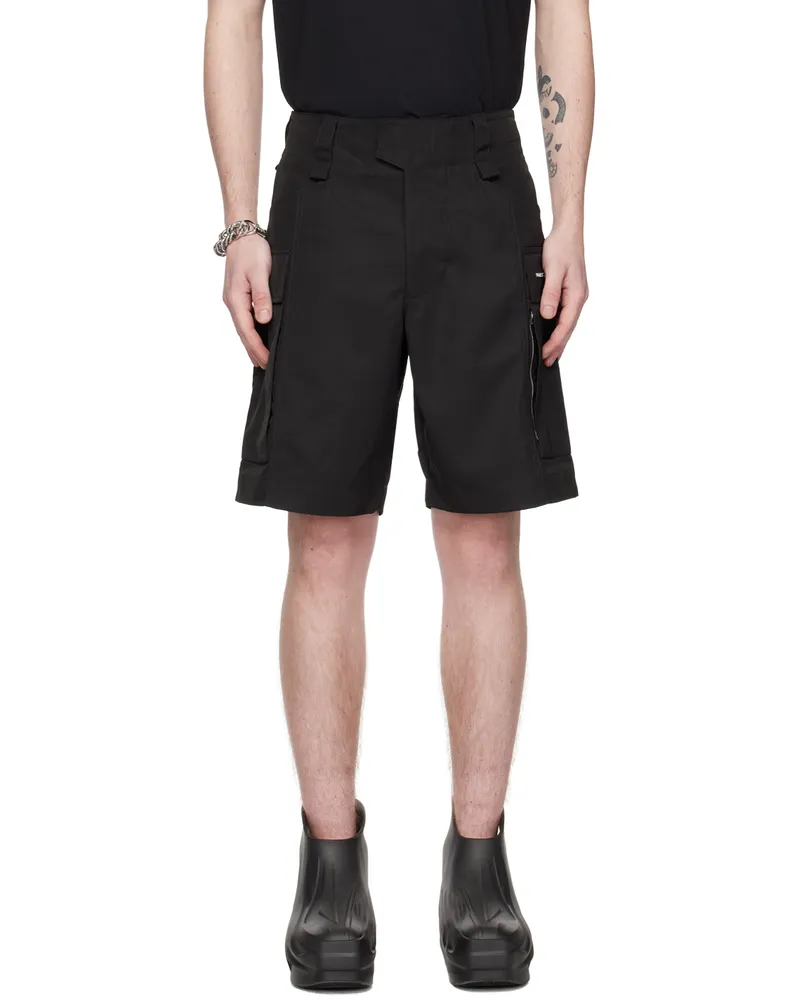 1017 ALYX 9SM Black Tactical Shorts Blk0001