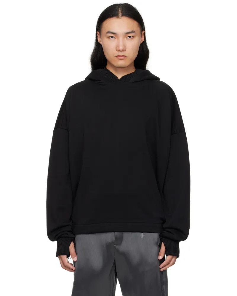 THOM KROM Black M S 186 Hoodie Black