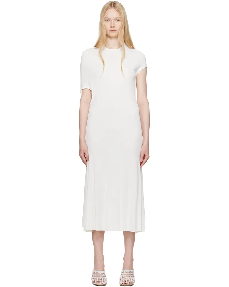 Jacquemus White La Croisière 'The Salerno' Midi Dress 100