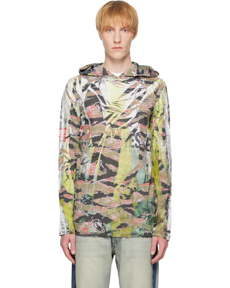 Diesel Green T-Gillis Hoodie 5bva