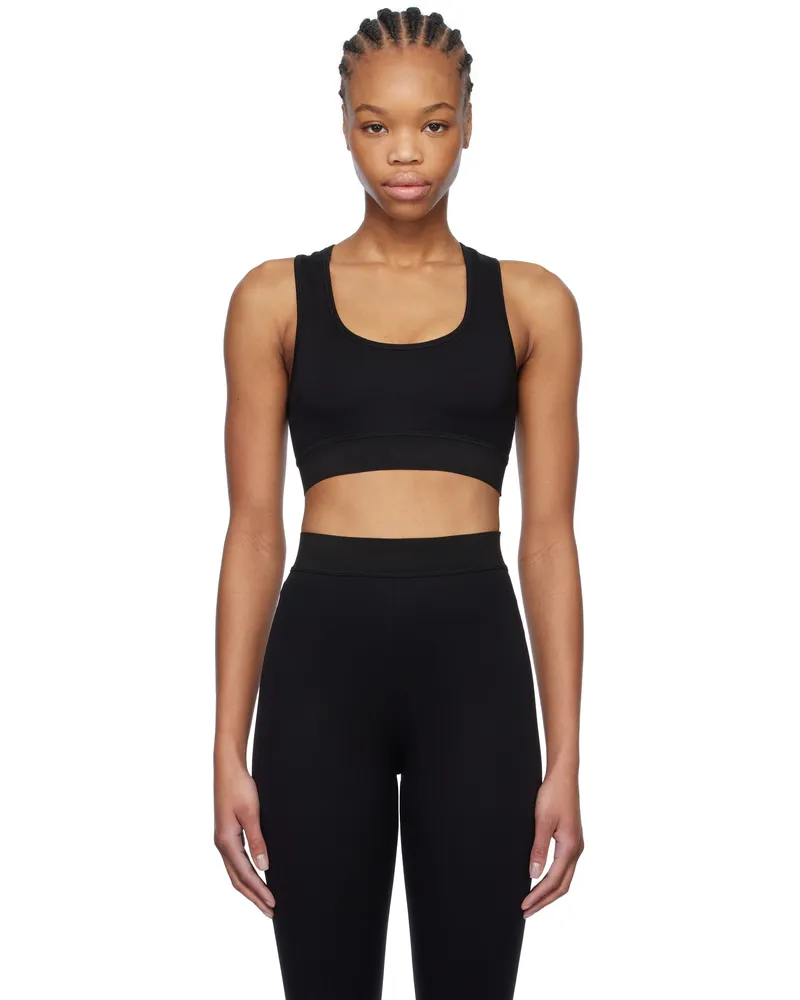 WARDROBE.NYC Black Rosie Huntington-Whiteley Edition RHW Active Sport Bra Black