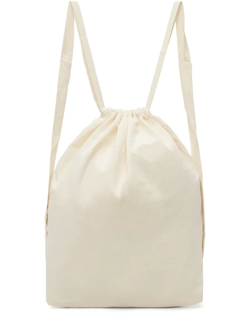 Jan-Jan Van Essche Off-White #28 Backpack Ivory