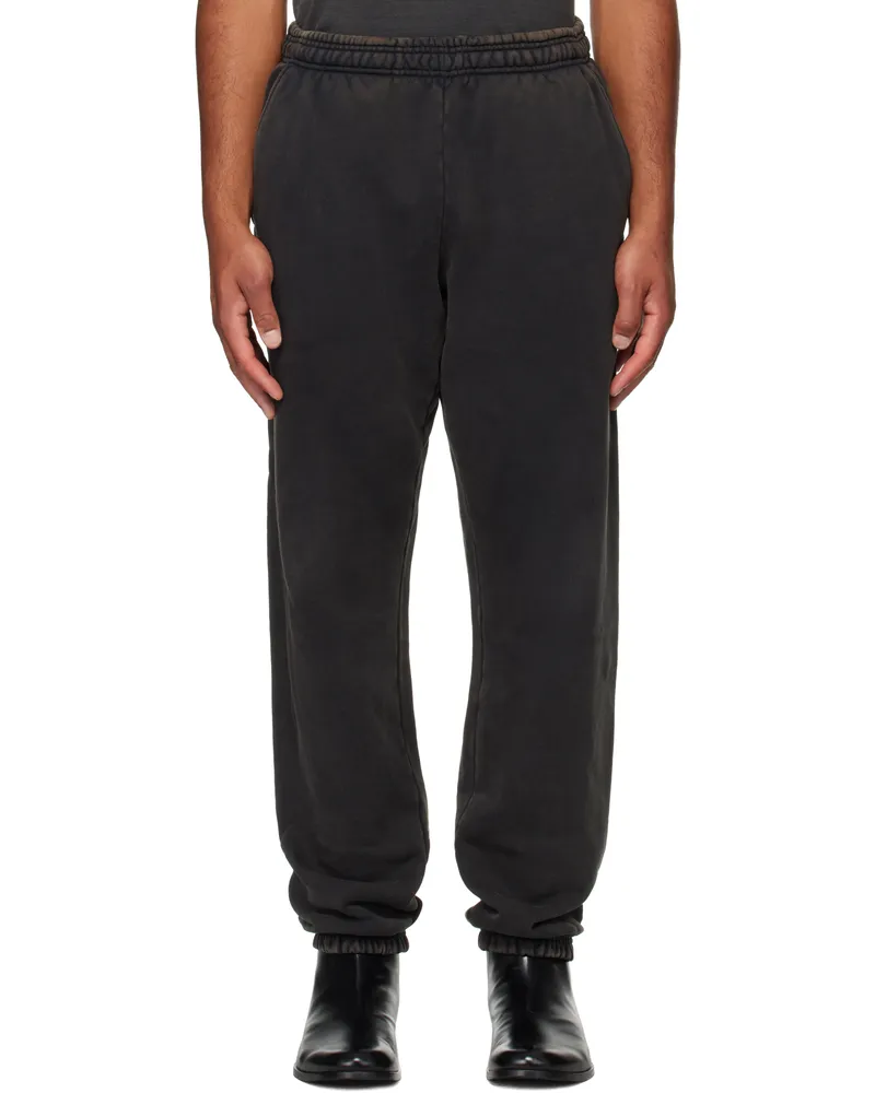 Entire Studios Black Heavy Sweatpants Washed