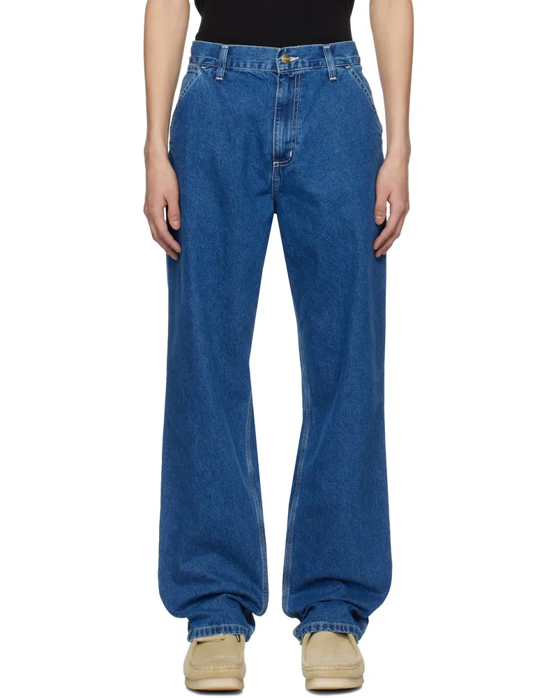 Carhartt WIP Blue Simple Jeans