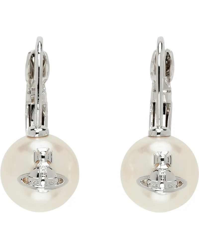 Vivienne Westwood Silver Gia Drop Earrings P103